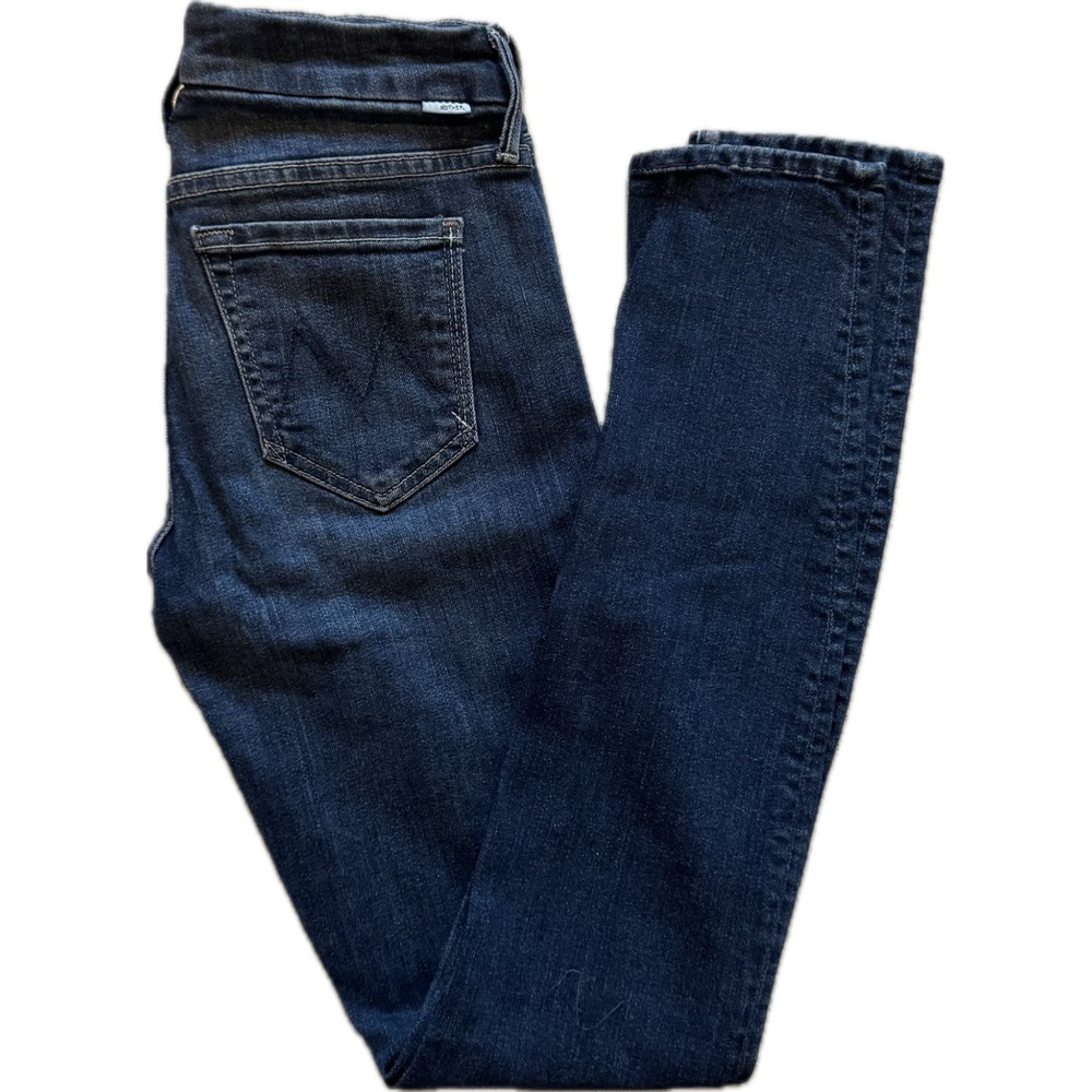 MOTHER Women's Skinny Jeans - Dark Blue